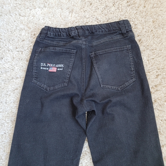 Black straight leg jeans - Picture 1 of 3
